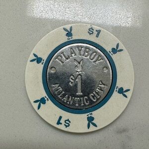 $1 Playboy Casino Chip from Atlantic City, NJ